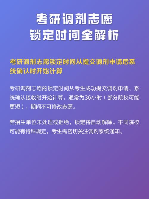 考研调剂系统志愿填报锁定时间设置截图