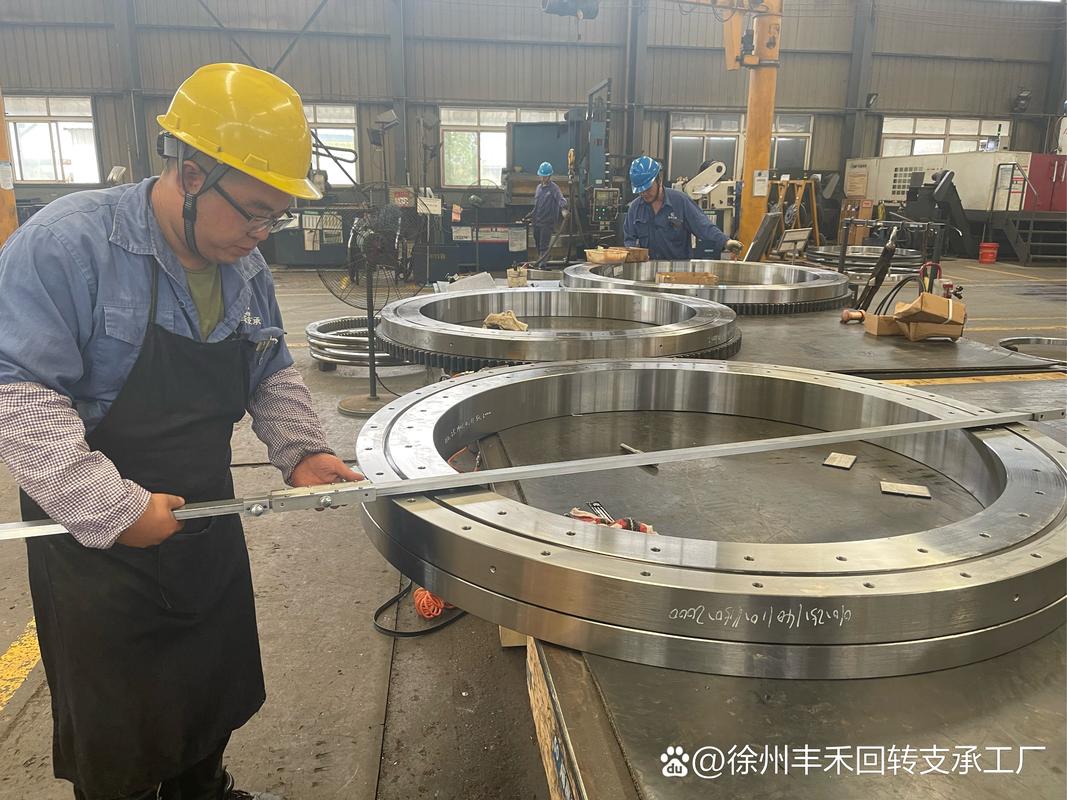 建筑机械回转支承滚道淬火车间实拍