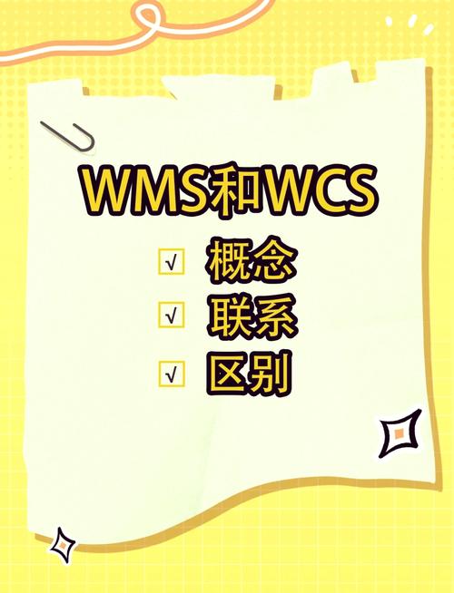 WMS和WCS，两个缺一不可