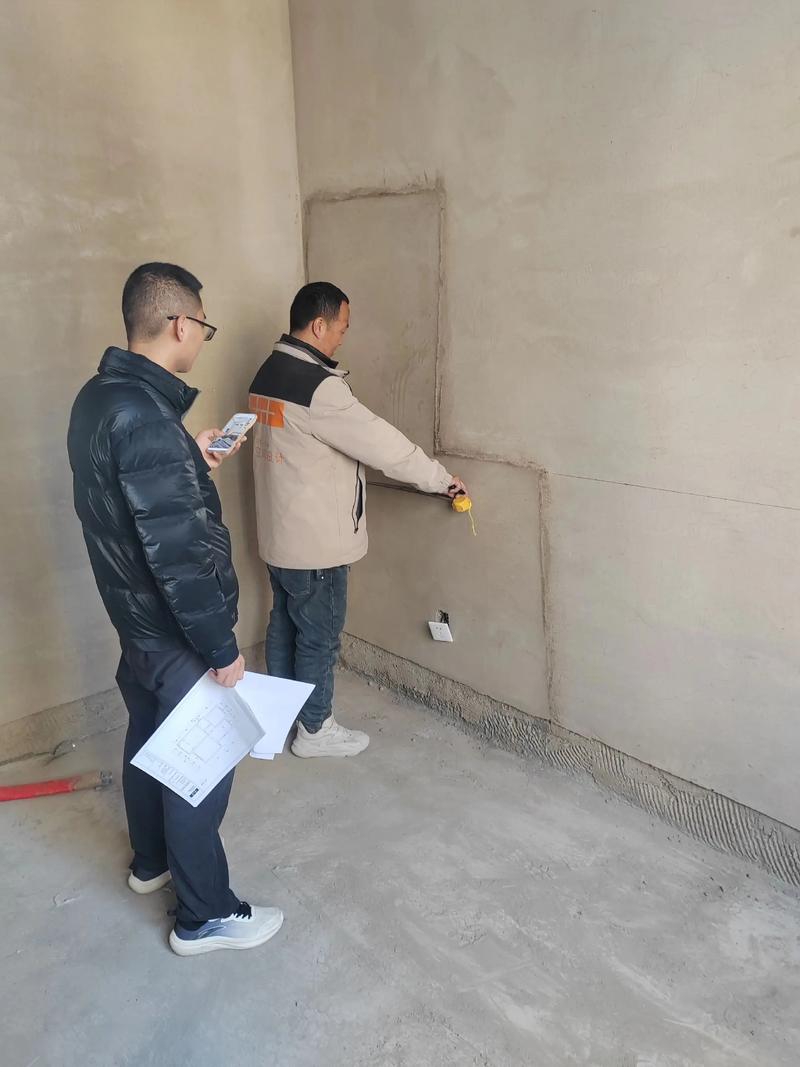 家装新风系统管道水电交底现场图