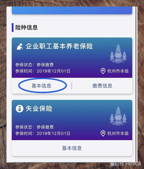 支付宝社保查询失业保险缴费记录页面截图