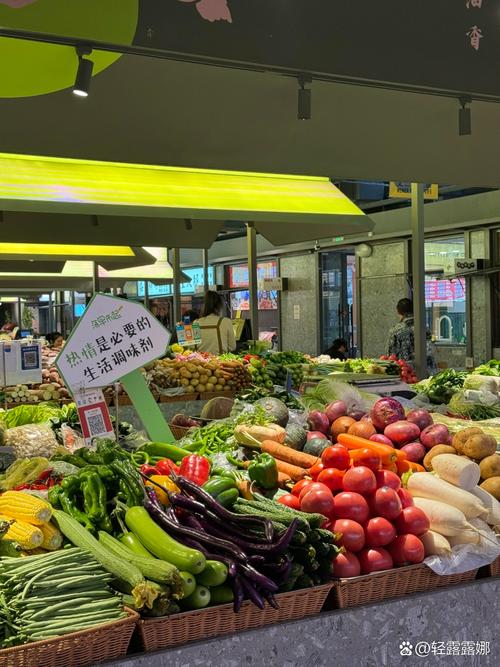 社区生鲜便民店早市采购场景