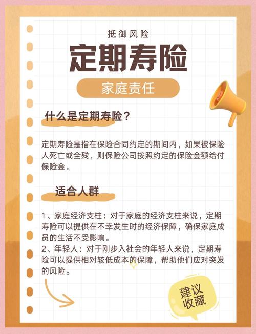定期寿险保障责任示意图