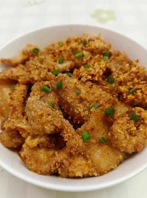 南漳盘山道边农家院粉蒸肉实拍