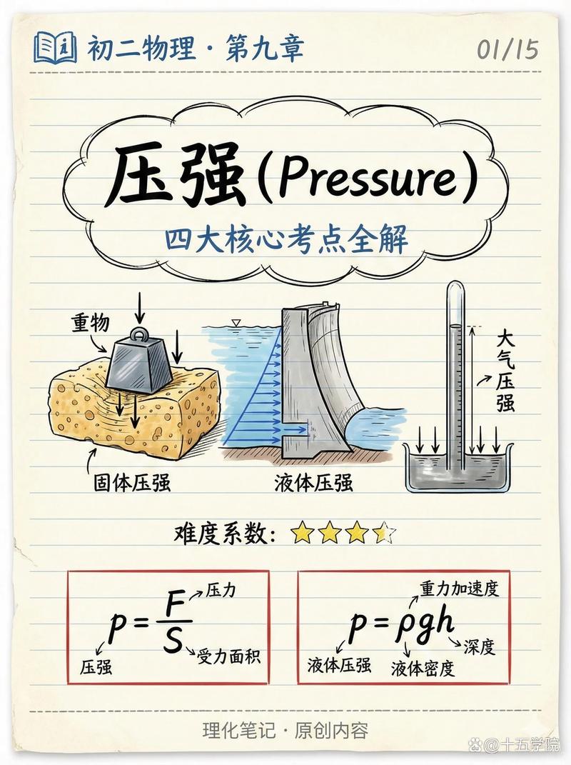 压强原理:别被公式吓着,说白了就是看单位面积上谁更惨-大讲堂