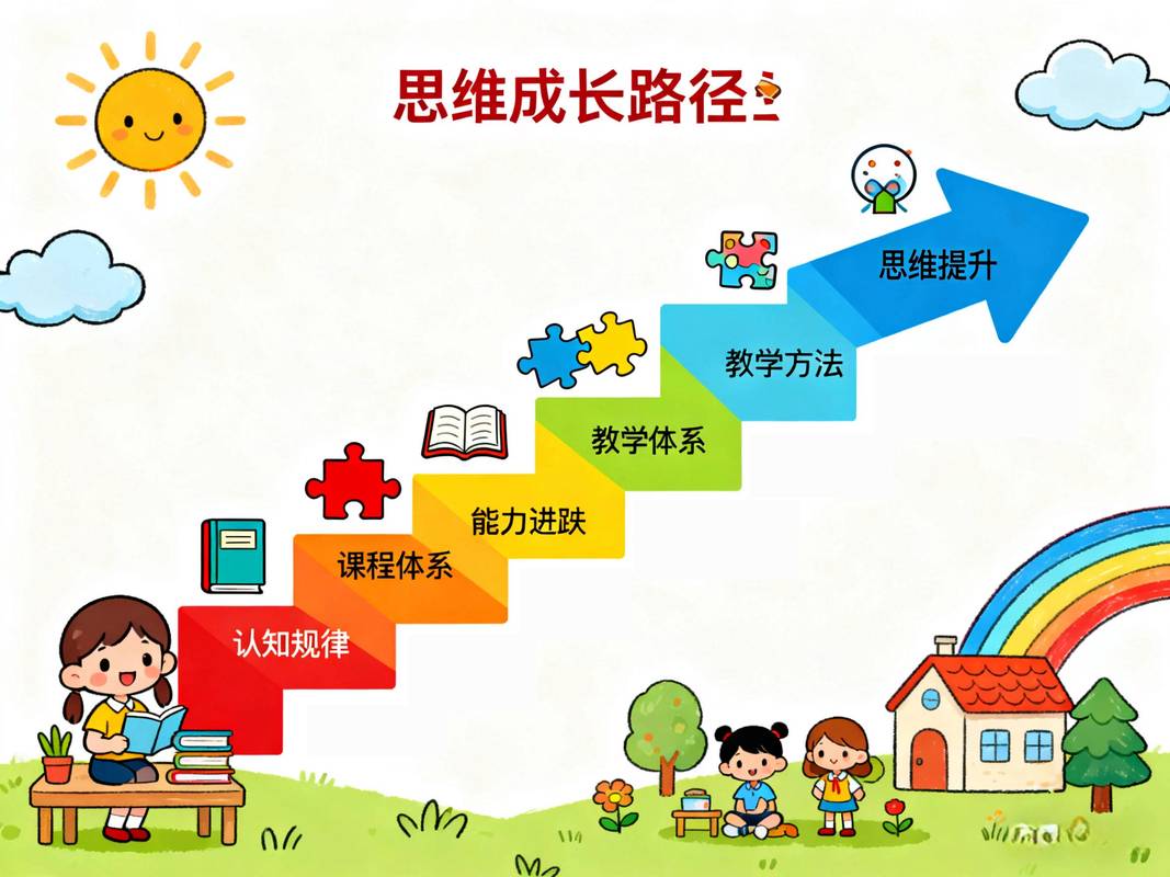 儿童认知发展分类逻辑思维示意图
