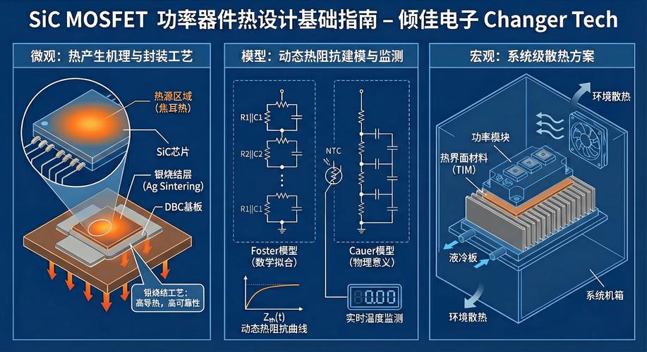 功率器件安装面接触热阻分布测试图