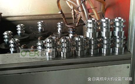 汽车半轴感应淬火后硬度检测工位