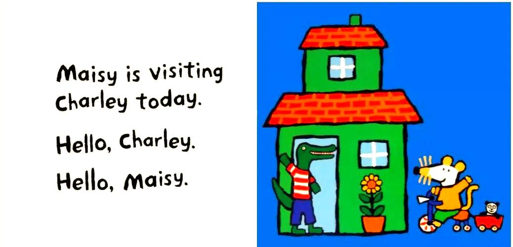 儿童英语绘本Maisy系列场景图