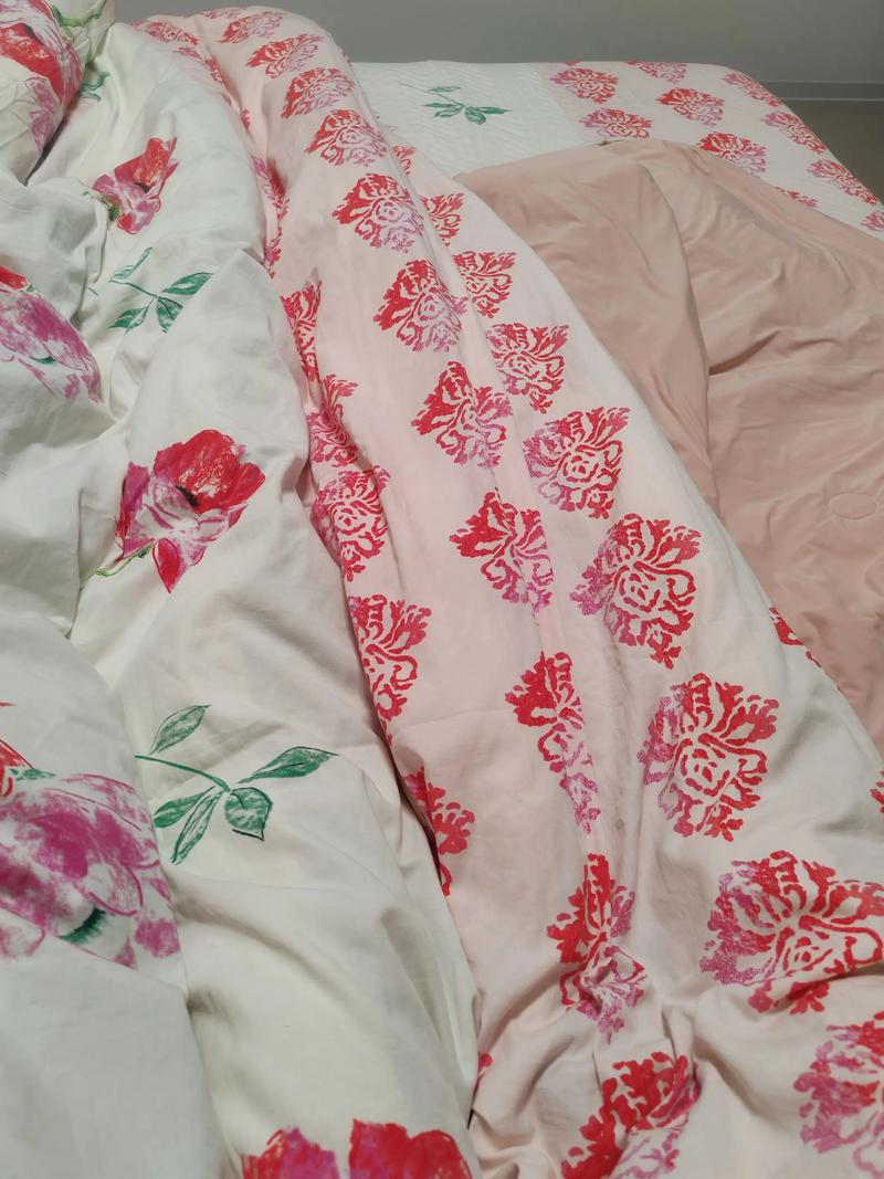 床品暴晒与阴干对纤维影响对比图