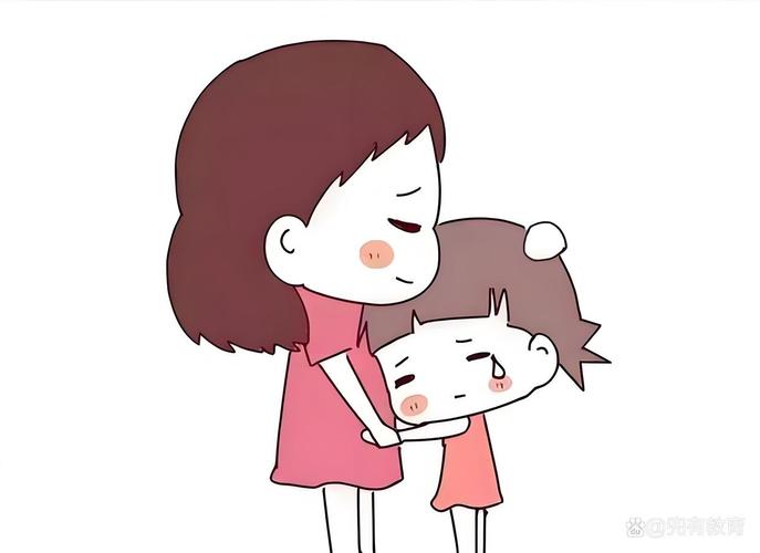母亲及时抱起哭泣的婴儿建立安全感