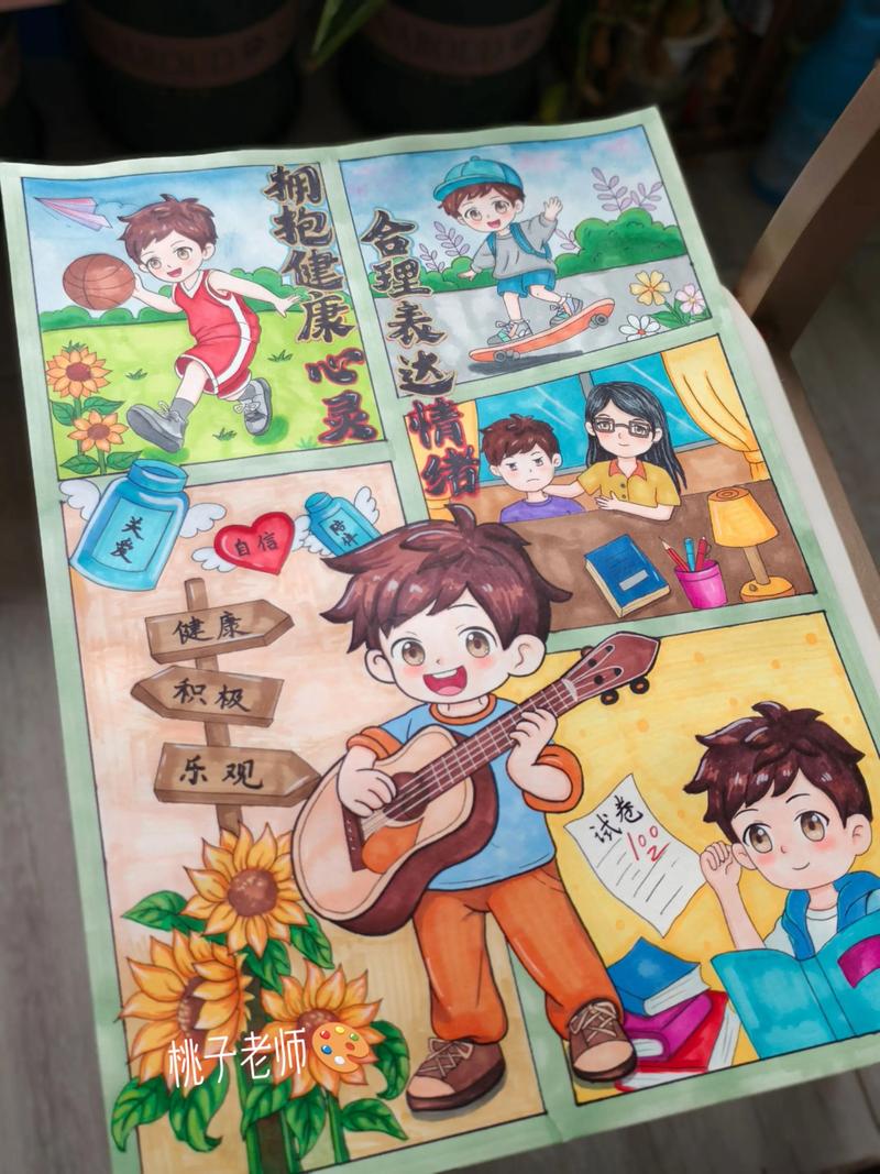 儿童心理绘画象征期作品