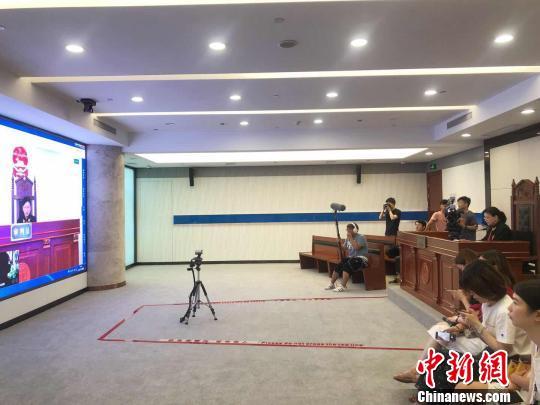 杭州互联网法院区块链存证平台庭审应用场景实拍
