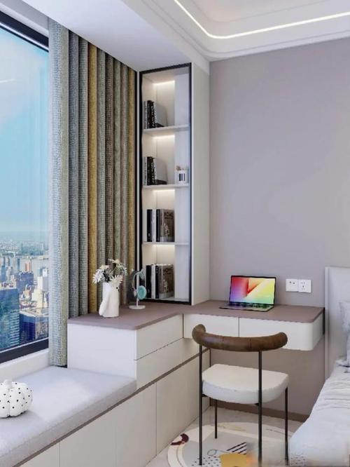 零基础改造后出租屋窗边休闲角实景