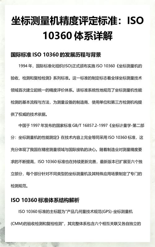 精度那些事:ISO 10360?别被数字忽悠了