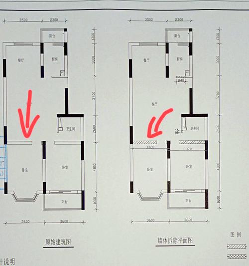 家装承重墙识别示意图