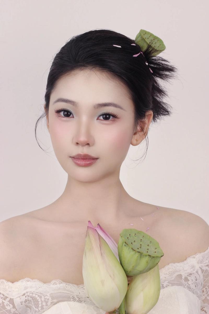 新娘底妆清透质感近景
