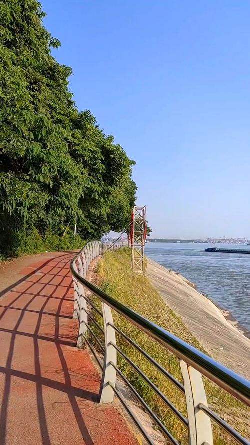 芜湖青弋江老码头江边步道