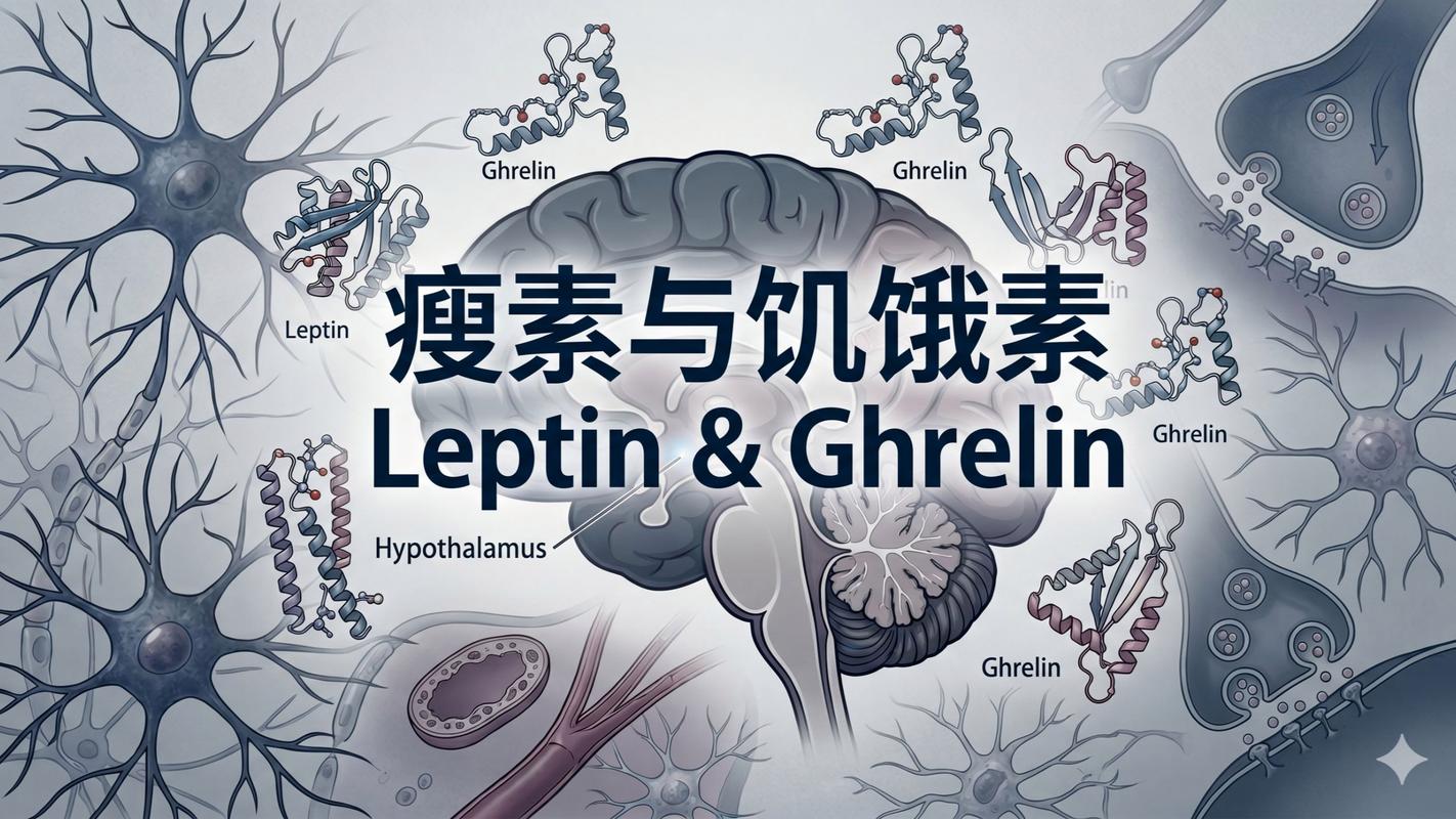 人体饥饿激素与瘦素变化曲线图