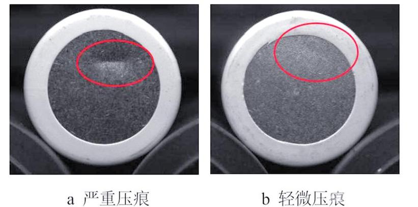 动力电池极片光学缺陷检测效果图