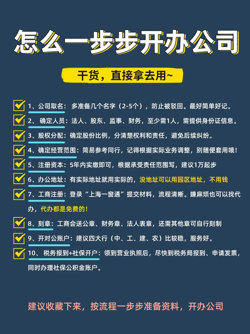 普通人准备开公司，按这三步走就错不了