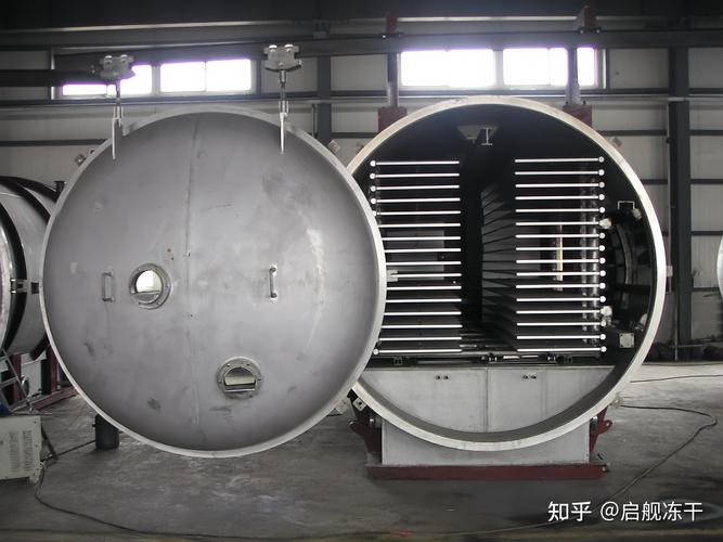 工业大型冷冻干燥机真空腔体内部图