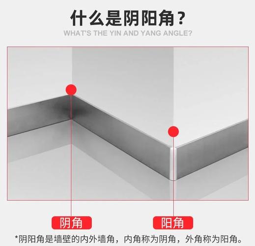 装修墙面直阴阳角歪阴阳角对比图