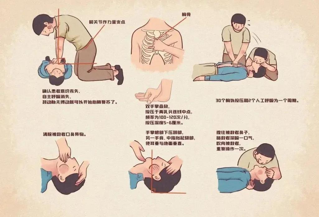 执业医师技能考试心肺复苏操作示意图