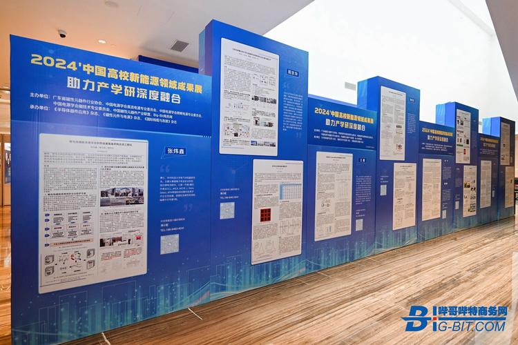产学研对接会落地项目展示墙