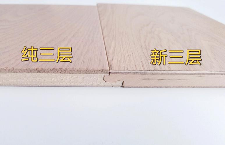 三层实木复合地板横切面结构