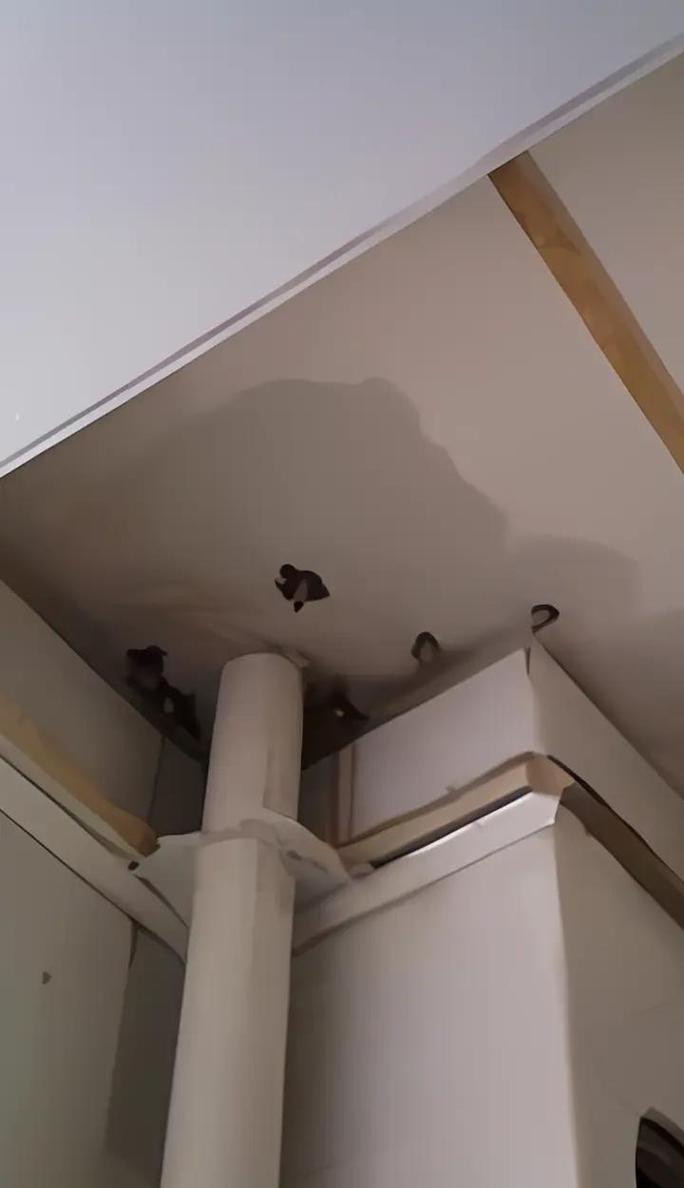 中介隐瞒二手房房屋漏水维修现场照片