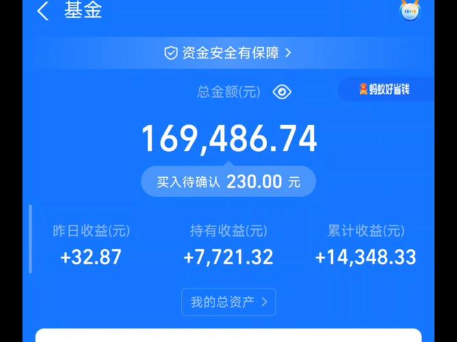 个人投资理财账户资金流水截图示例