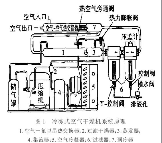 工业冷冻干燥机内部冷阱盘管结构图