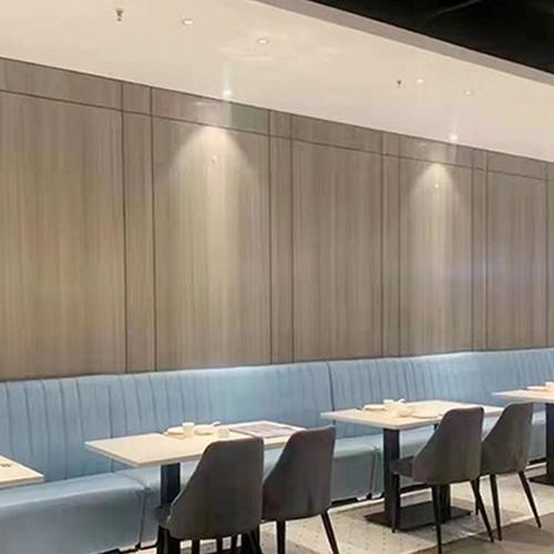 餐饮店易清洁墙板使用三年实拍图