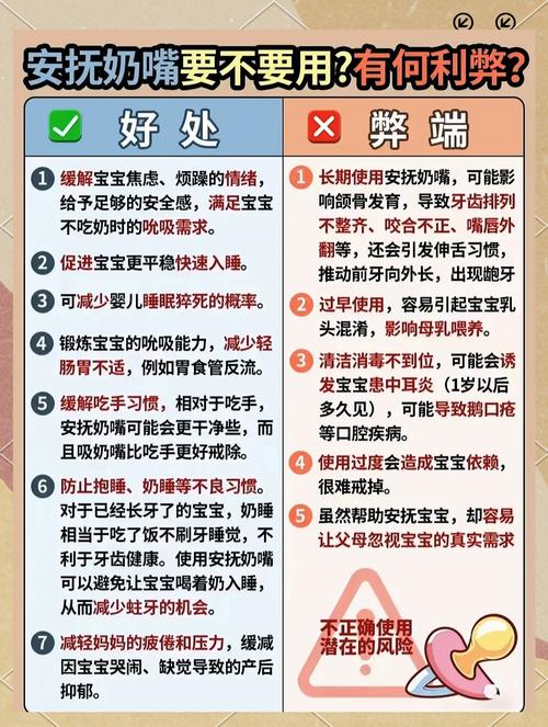 出现这些信号要停止安抚奶嘴使用立刻就医