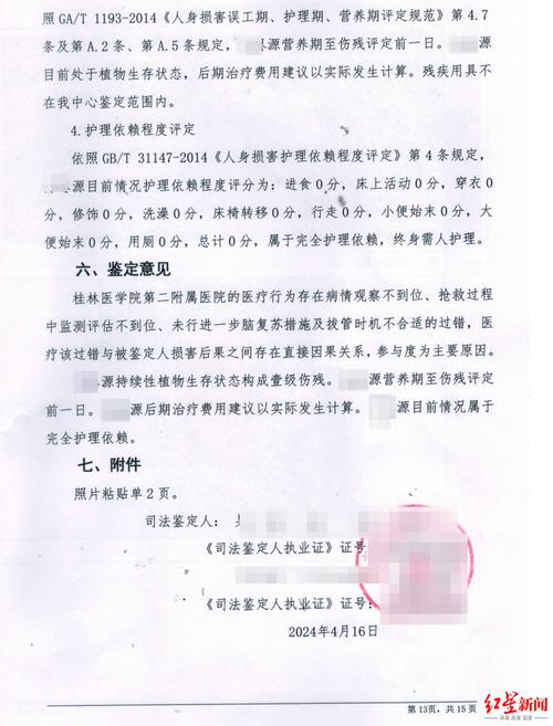 医疗损害纠纷单方私人鉴定报告示例
