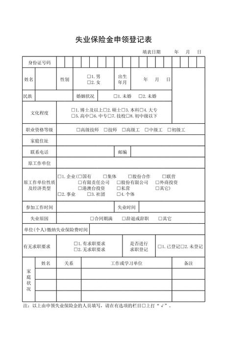 北京失业保险金领取申请材料清单示意图