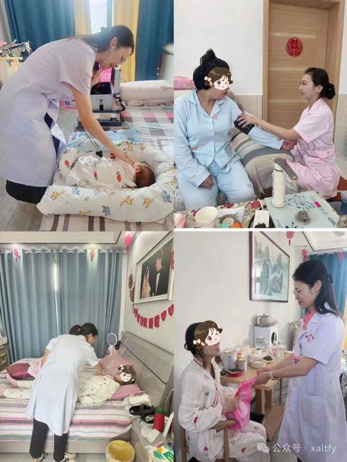 产后妈妈接受心理咨询 医生温和交谈