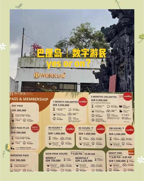 巴厘岛数字游民社区里人们围坐讨论