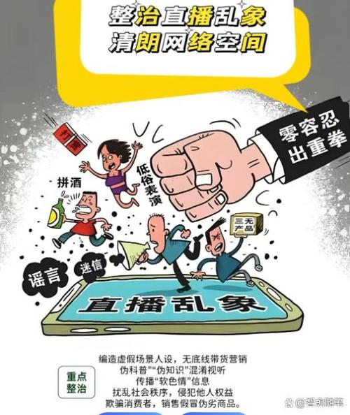 未成年人网络直播监管警示图