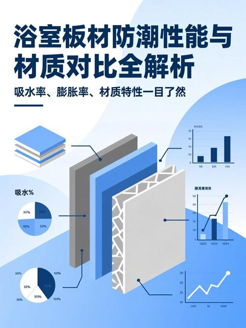 浴室柜防潮板材对比图