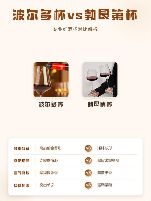 波尔多杯与勃艮第杯对比图