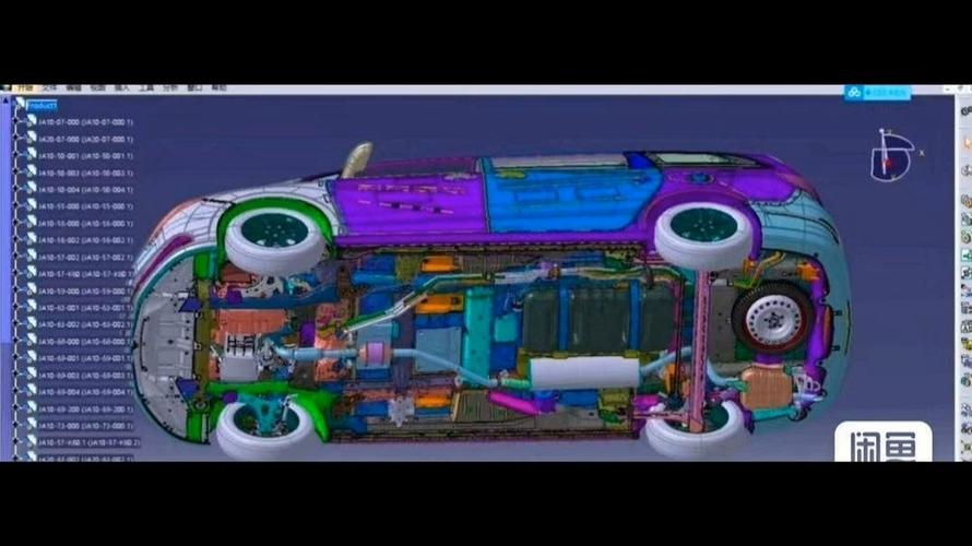 CATIA V5汽车白车身总装数模