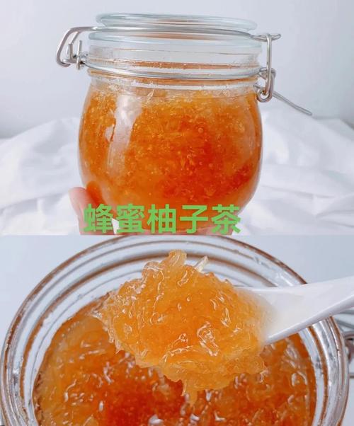 蜂蜜柚子茶 养生饮品 手作