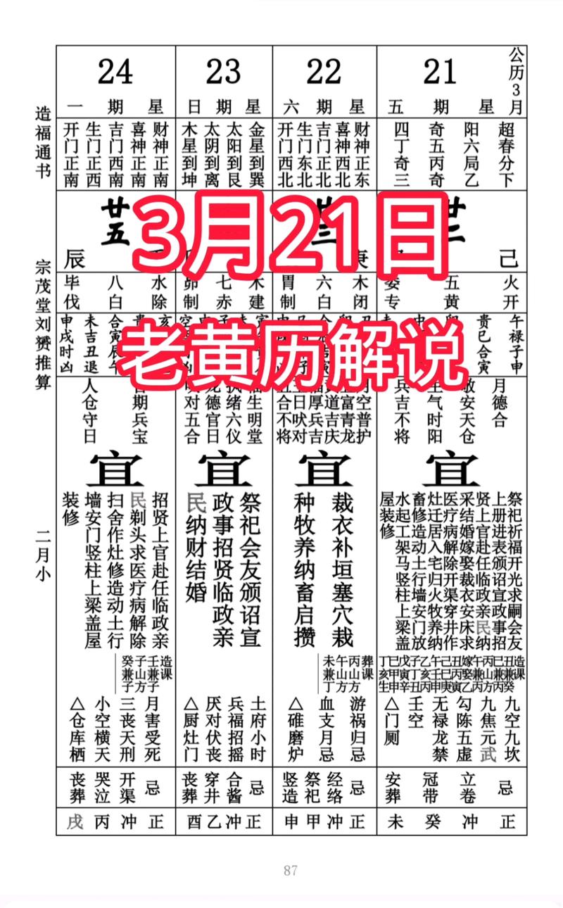 老皇历里的‘玄机’，你真的懂？