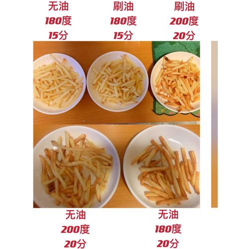 空气炸锅复热外卖薯条对比图