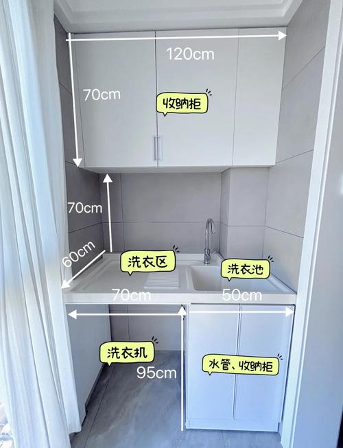 家用洗衣柜不同材质台面对比图