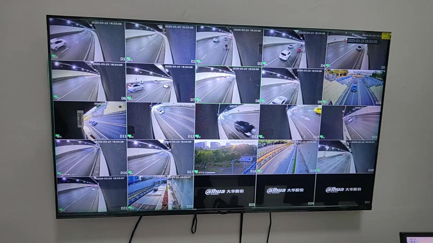 紧急避险交通案例监控录像截图