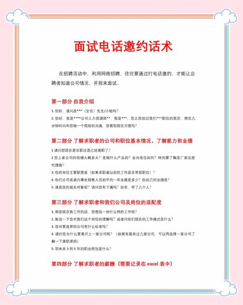 应届毕业生面试经历匹配JD话术示例图