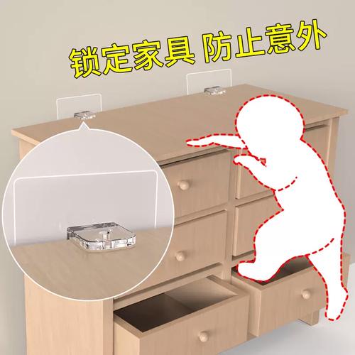 儿童房家具防倾倒固定器安装图解